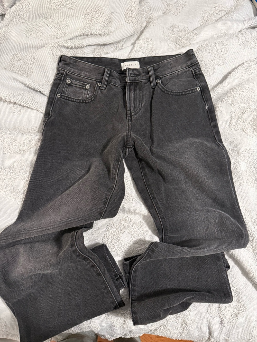 Pacsun Black Low Rise Bootcut Jeans
